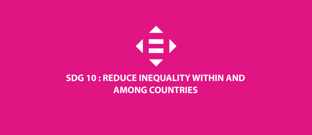 Sdg 10 Reduced Inequalities