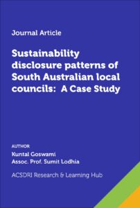 Sustainability Reporting patterns