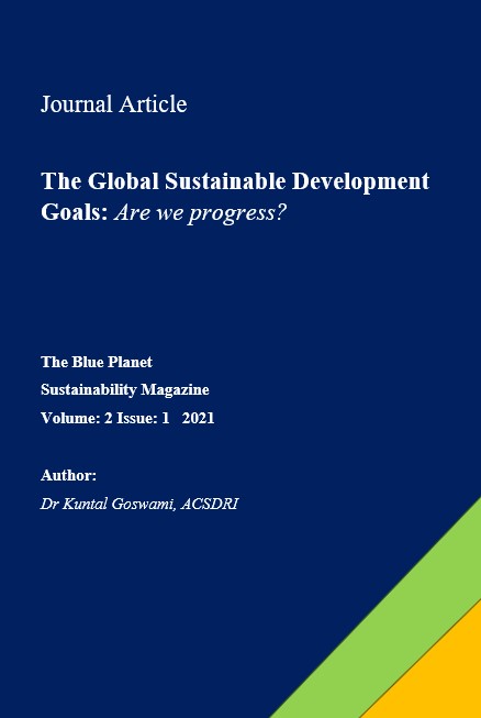 Progress on Sustainable Development Goals